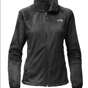 North Face Womens Osito 2 Jacket TNF Black LG—NWT